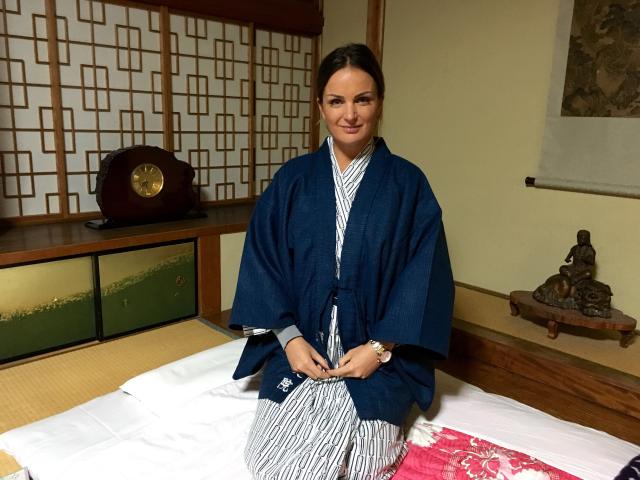 Tradicionális japán szálláson a Koya-hegyen