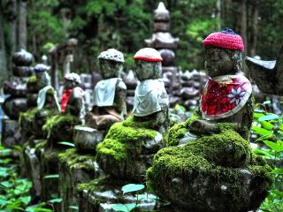 Koyasan meditáció, Japán