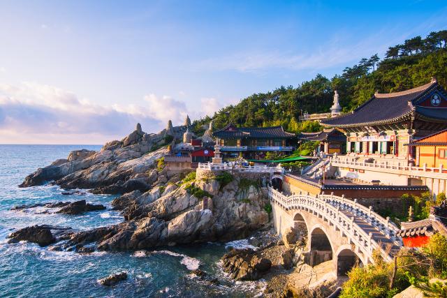 Haedong Yonggungsa Templom, Busan, Dél-Korea