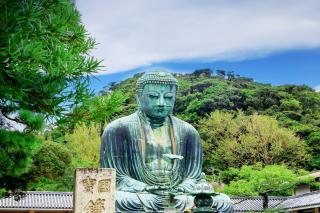 Daibutsu (Nagy Buddha), Kamakura, Japán