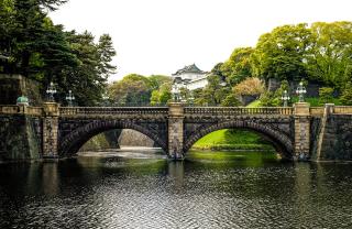 Nijubashi híd, Császári Palota, Tokió, Japán