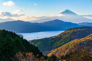 Ashi-tó a Fuji-heggyel, Hakone
