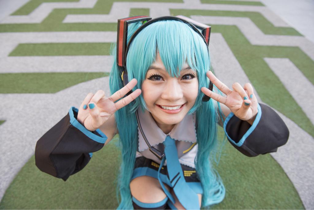 Japán cosplayer