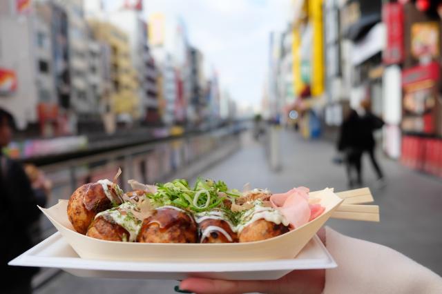 Takoyaki Street Food, Oszaka
